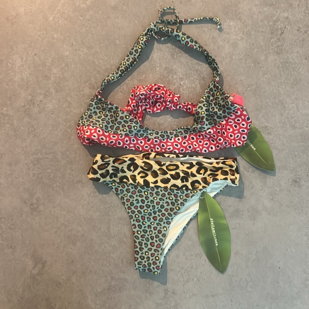 Farm Rio Leopard Print Bikini Set - Picture 5 of 10